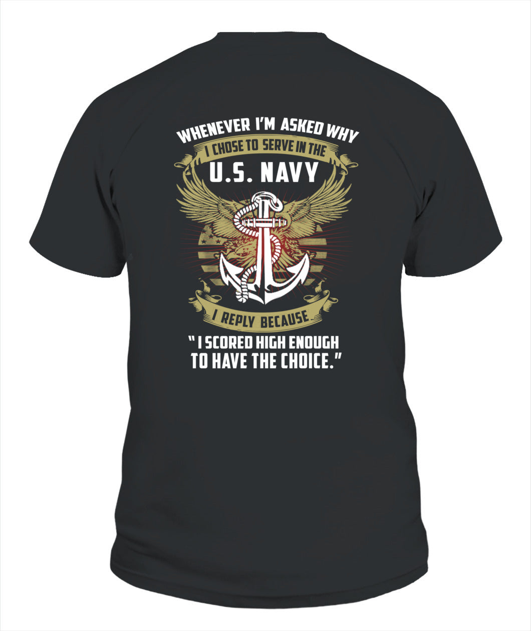 USN- I chose to serve in the US Navy