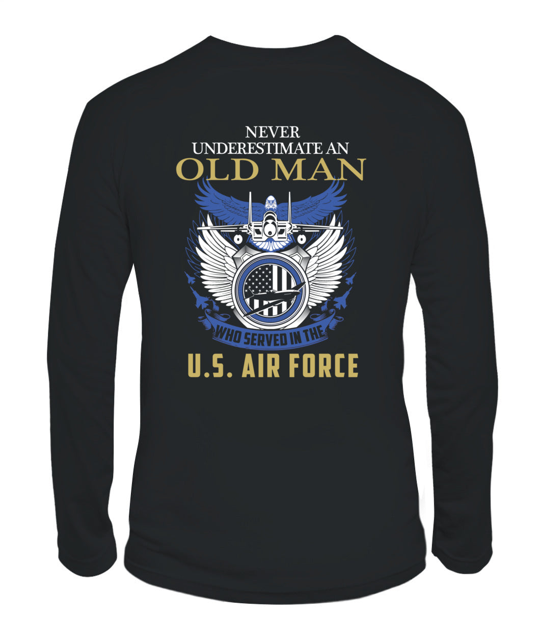 Old man who served in the us air force