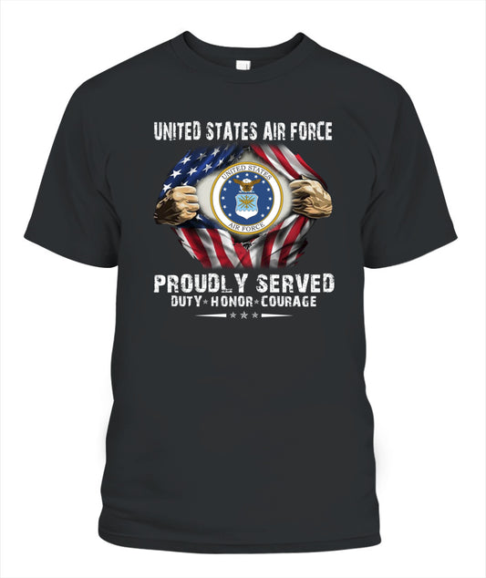 United States Air Force proudly served