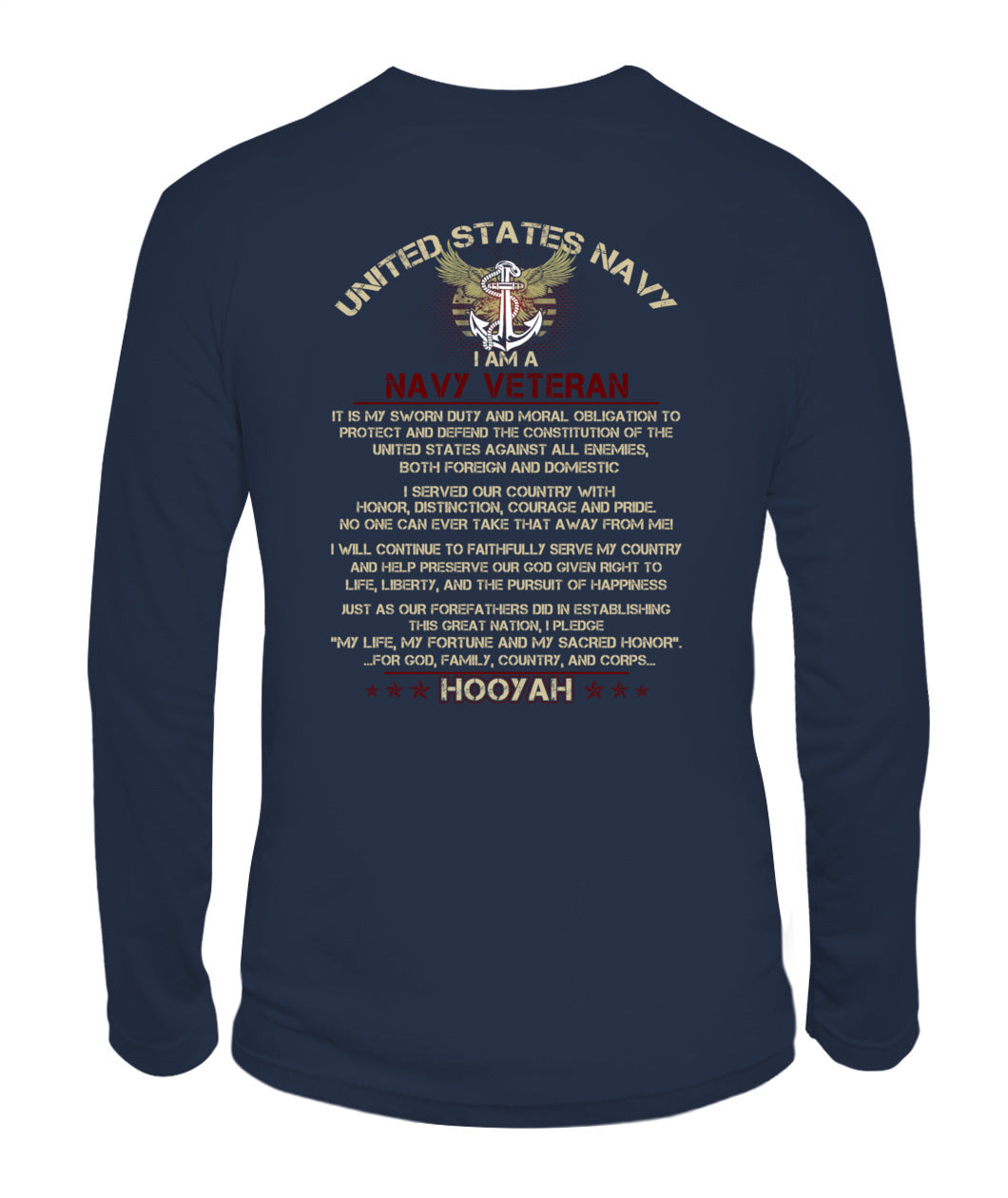 I am a Navy veteran Hooyah