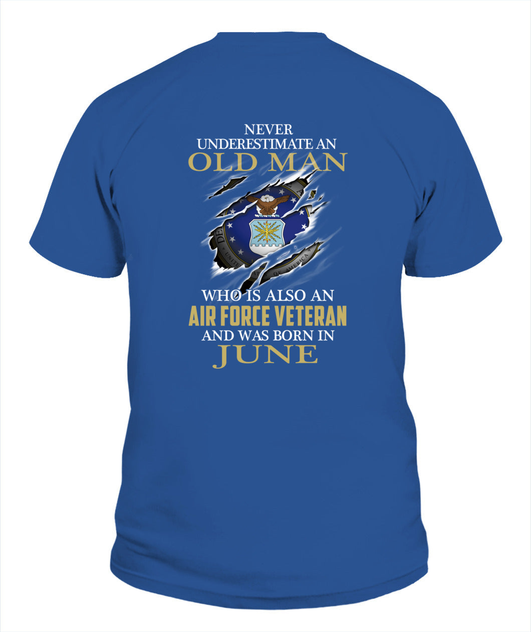 Air Force veteran was born in 06