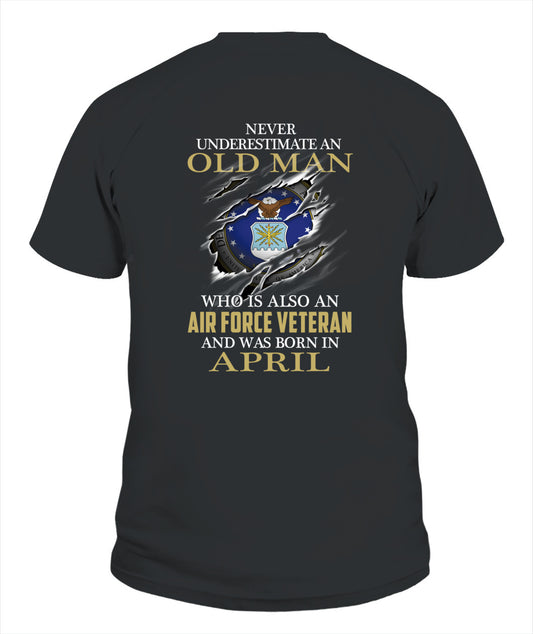 Air Force veteran was born in 04