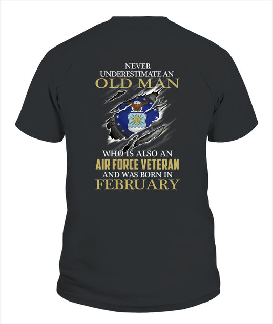 Air Force veteran was born in 02