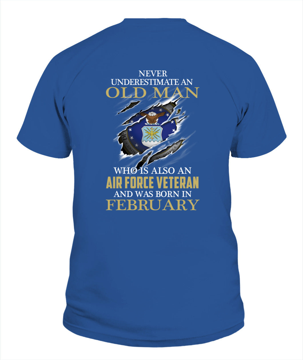 Air Force veteran was born in 02