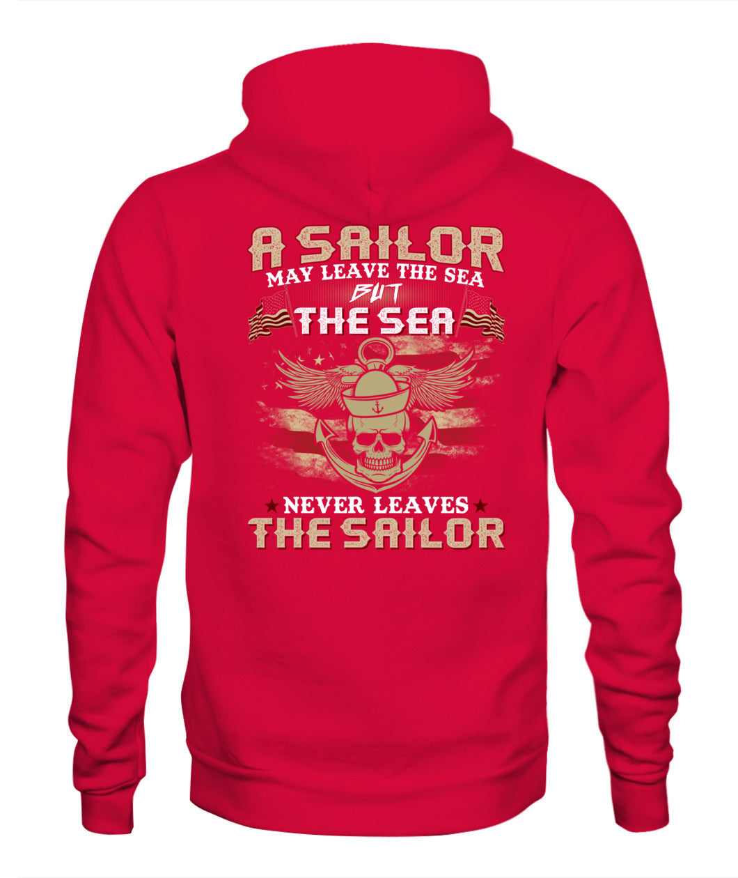 The sea never leaver the sailor