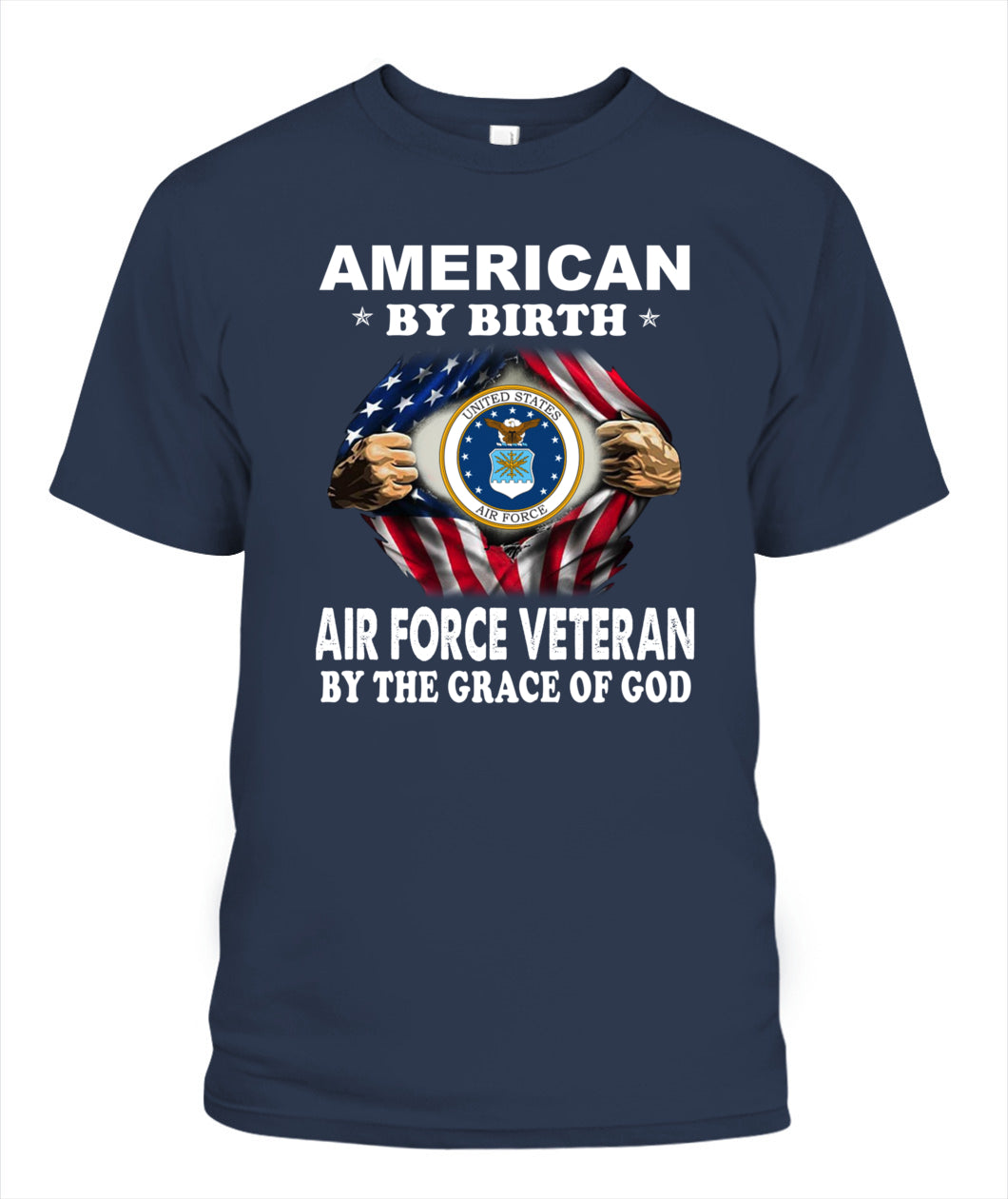 Air Force veteran by the grace of God