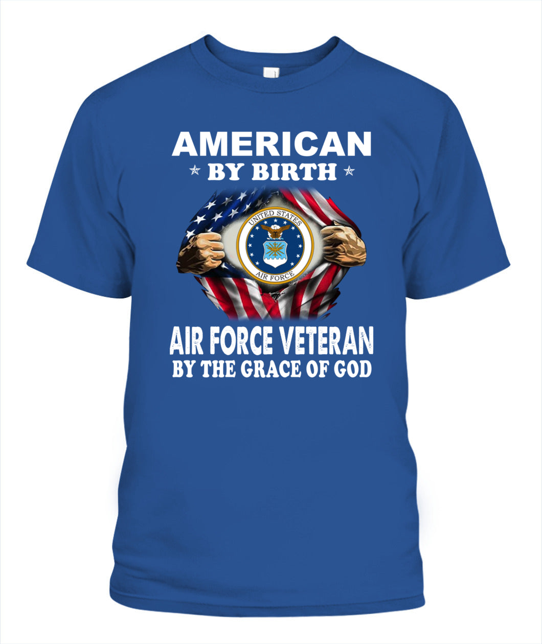 Air Force veteran by the grace of God