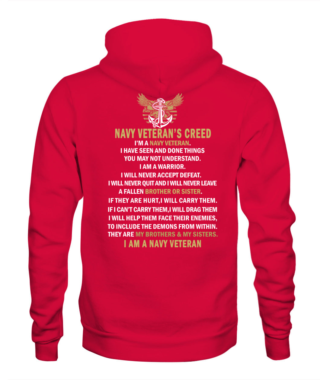 USN- Navy veteran creed