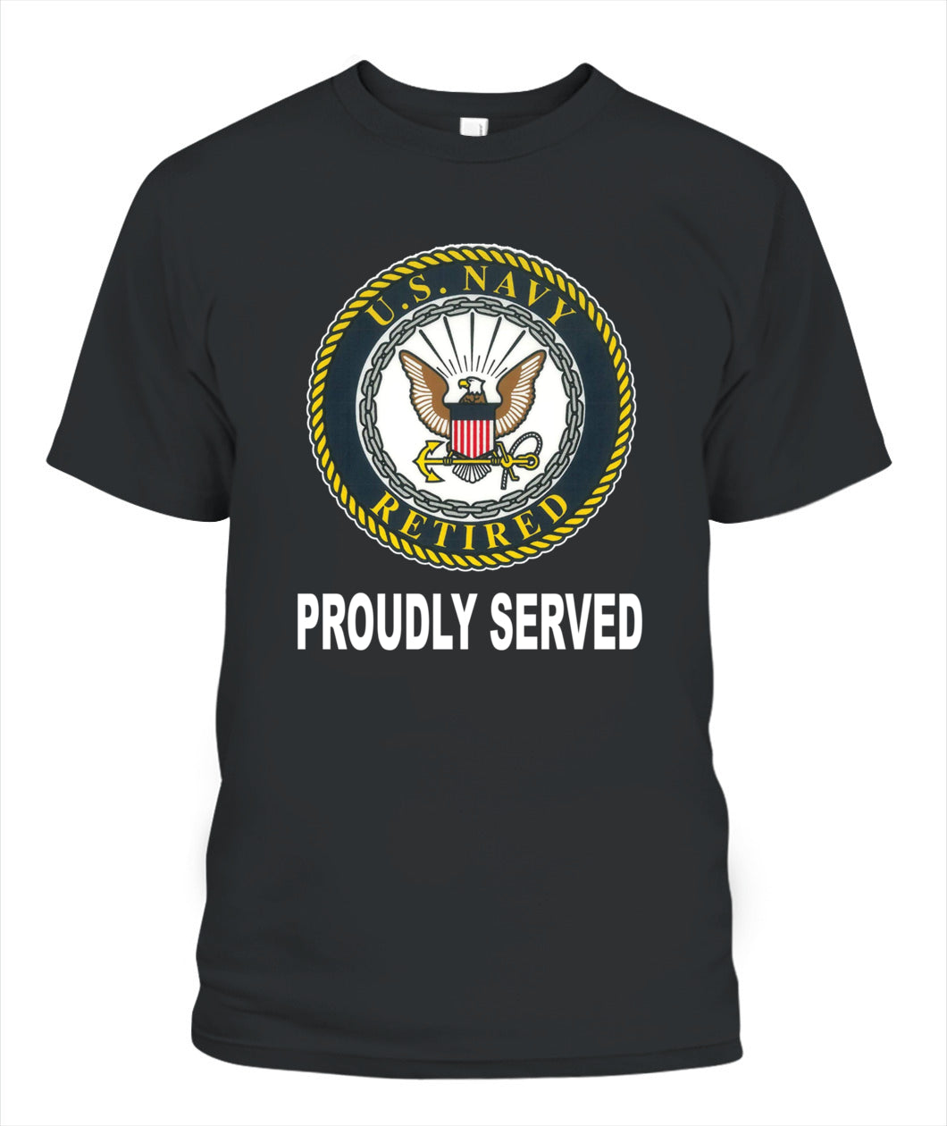 Retired Navy proudly served