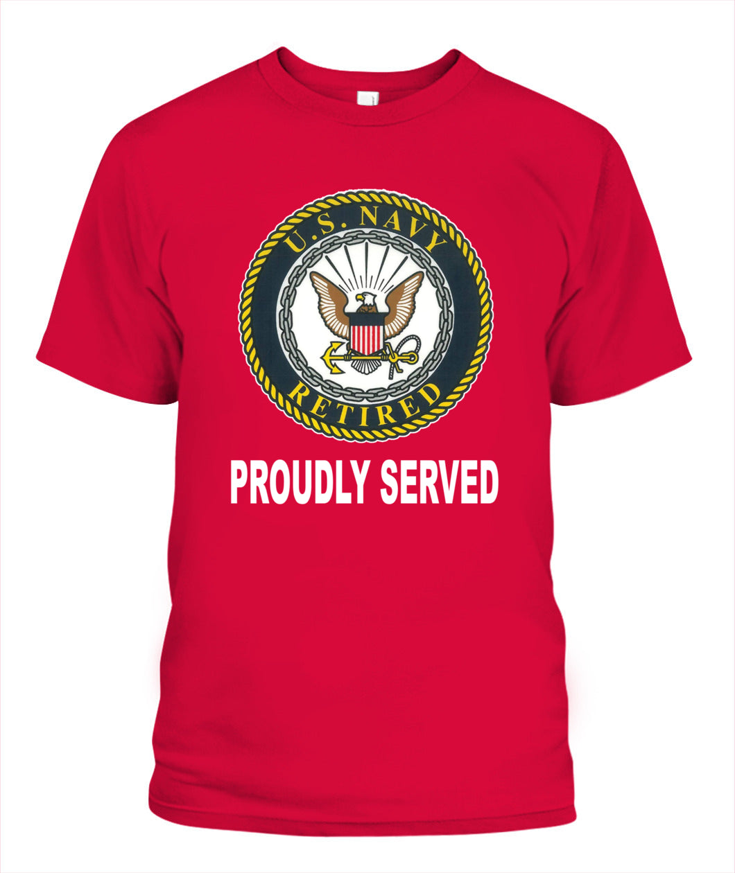 Retired Navy proudly served