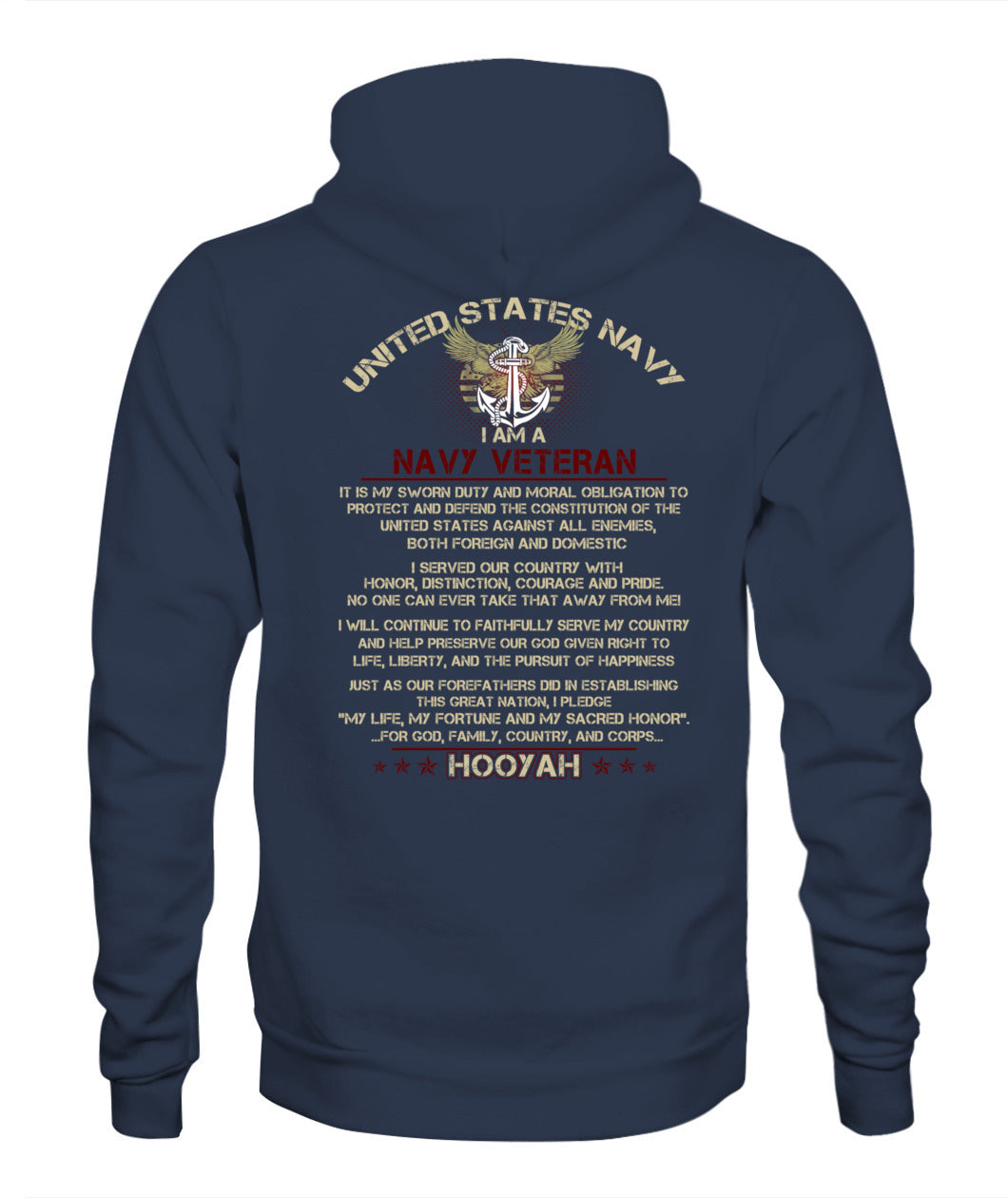 I am a Navy veteran Hooyah