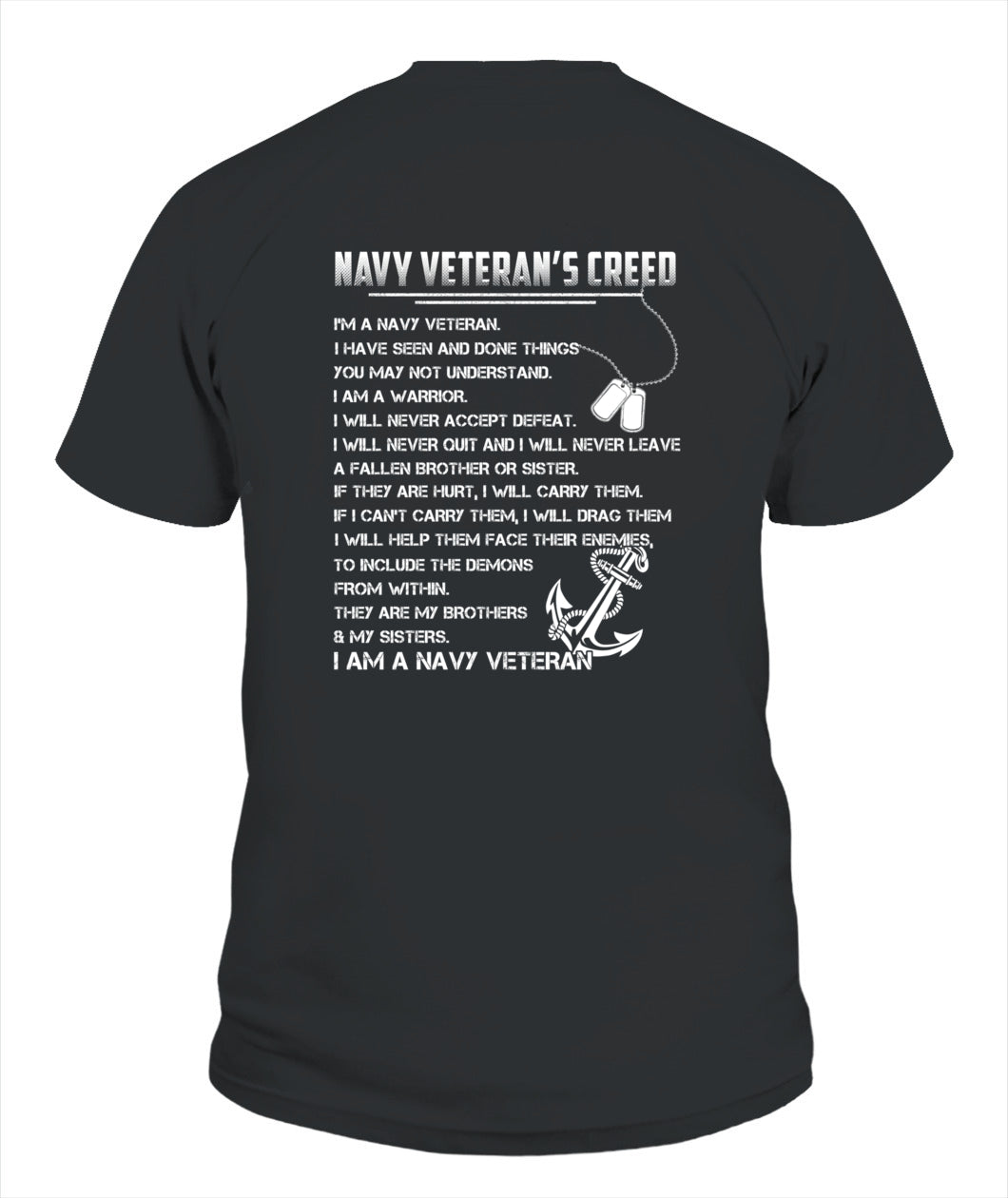 Navy veteran creed