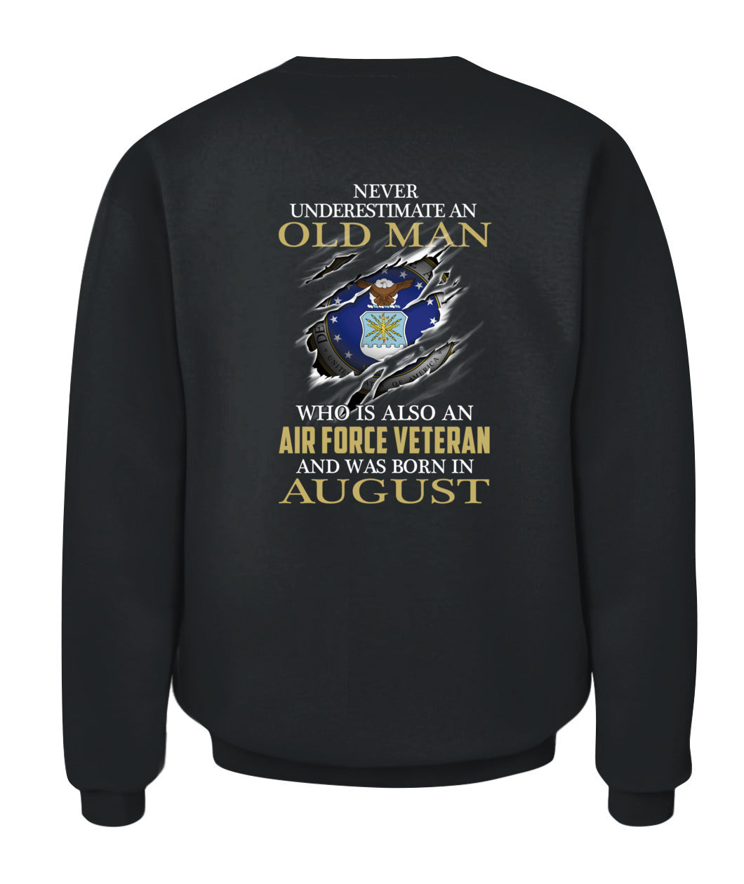 Air Force veteran was born in 08