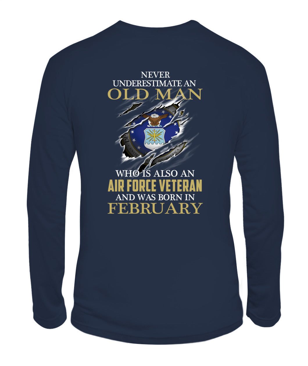 Air Force veteran was born in 02