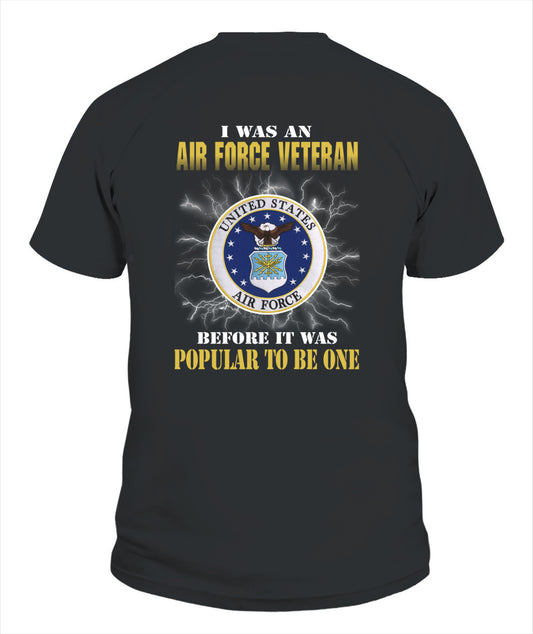 I was an Air Force veteran