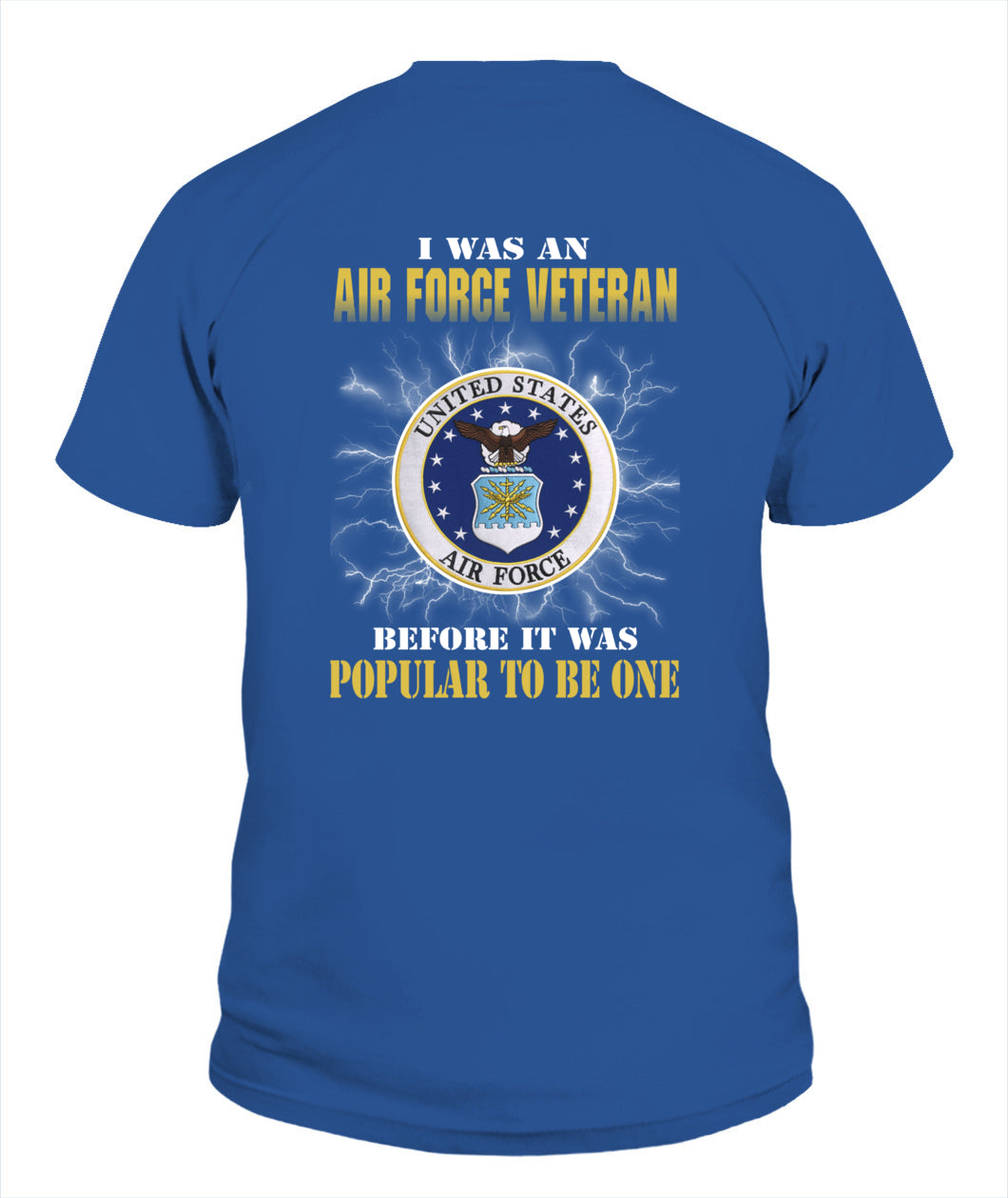 I was an Air Force veteran