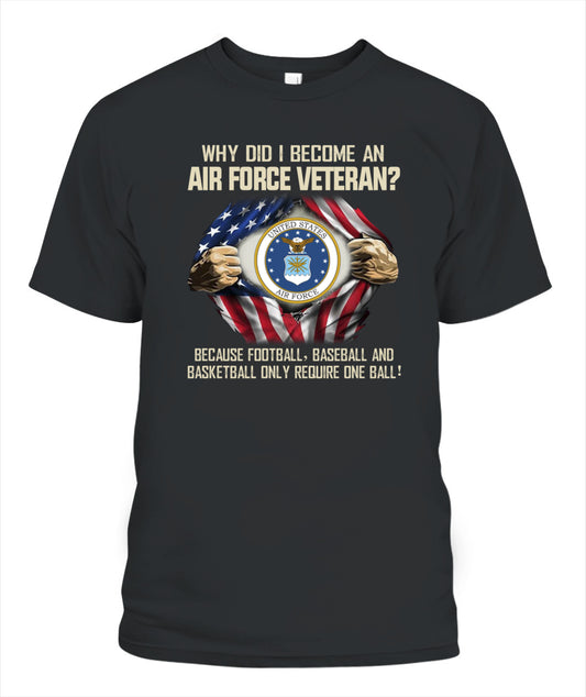 Why did i become an Air Force veteran